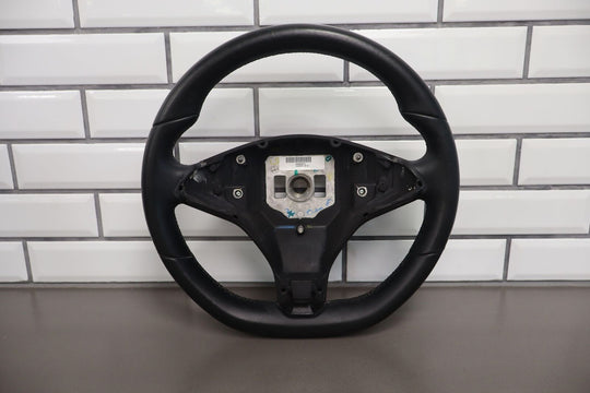 2016-2021 Tesla Model S Leather Steering Wheel (Black) OEM See Photos