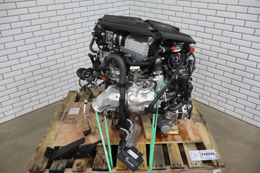 23 Nissan Z Sport VR30DDTT Twin Turbo V6 Engine Swap Donor Kit Video Tested 19k