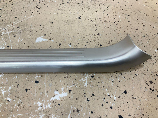 03-10 Bentley Flying Spur Front Left LH Driver Door Sill Plate (Aluminum) OEM