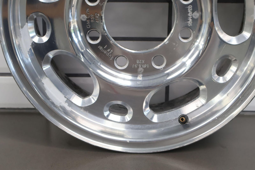 99-06 Silverado Sierra 16x6.5 OEM 10 Hole Aluminum Wheel (Rusty Face & Barrel)