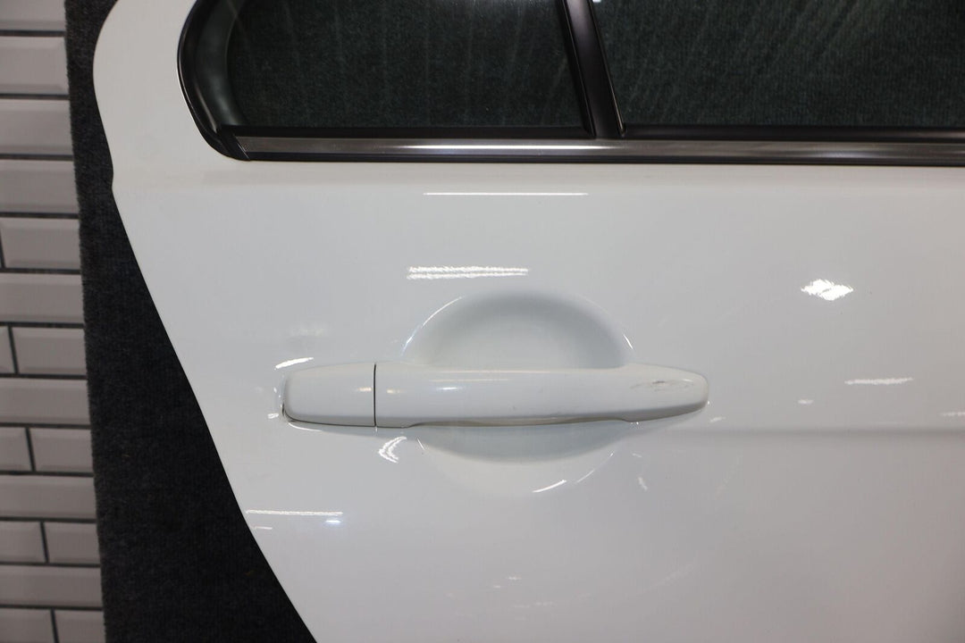 08-15 Mitsubishi Lancer Evolution Evo X Right RH Rear Door (Wicked White W37)