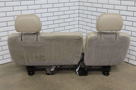 00-02 GMC Yukon / Chevy Tahoe 2nd Row Shale Leather Bench Seat 101k