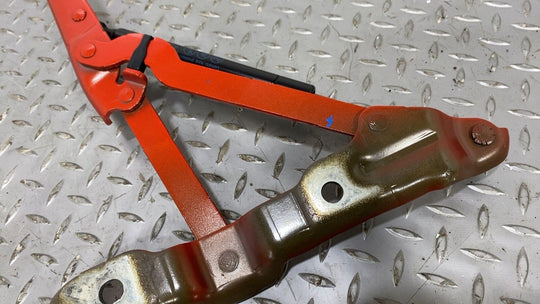 10-15 Chevy Camaro Pair LH & RH Decklid/Trunk Hinges Coupe (Inferno Orange GCR)