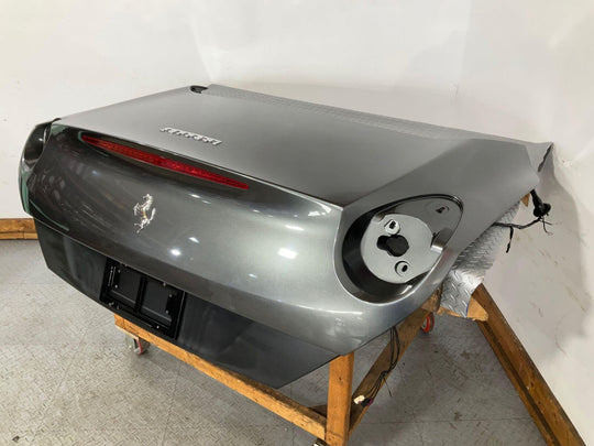 08-14 Ferrari California Rear Trunk  W/3rd Brake Light (Grigio Silverstone 740)