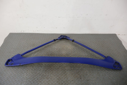 09-20 Nissan 370Z OEM Upper Triangle Strut Tower Brace (Blue Poor Finish)