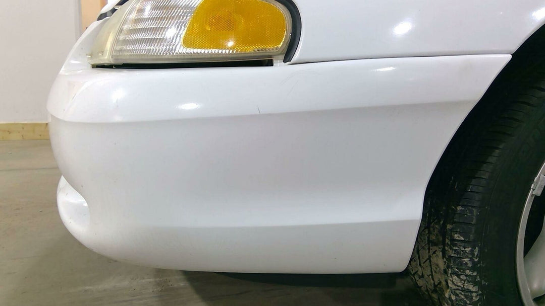 94-98 Ford Mustang Front Bumper - Paint Cracked / Damaged - Ultra White