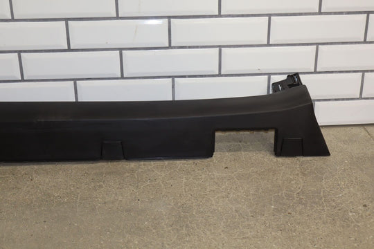 2016-2020 Tesla Model X Right RH Rocker Moulding (Textured Black) Scrapes