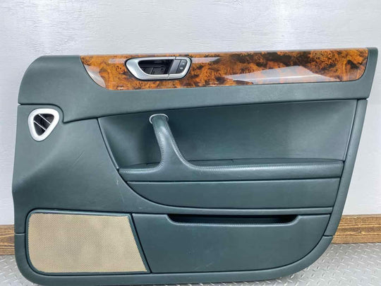 06-12 Bentley Flying Spur Front Right RH Interior Door Trim Panel (Spruce/Ochre)