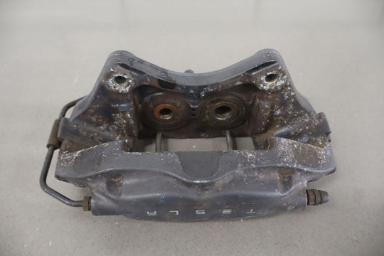 12-20 Tesla Model S Pair LH&RH Rear OEM Brake Calipers (Gray) 90K Miles