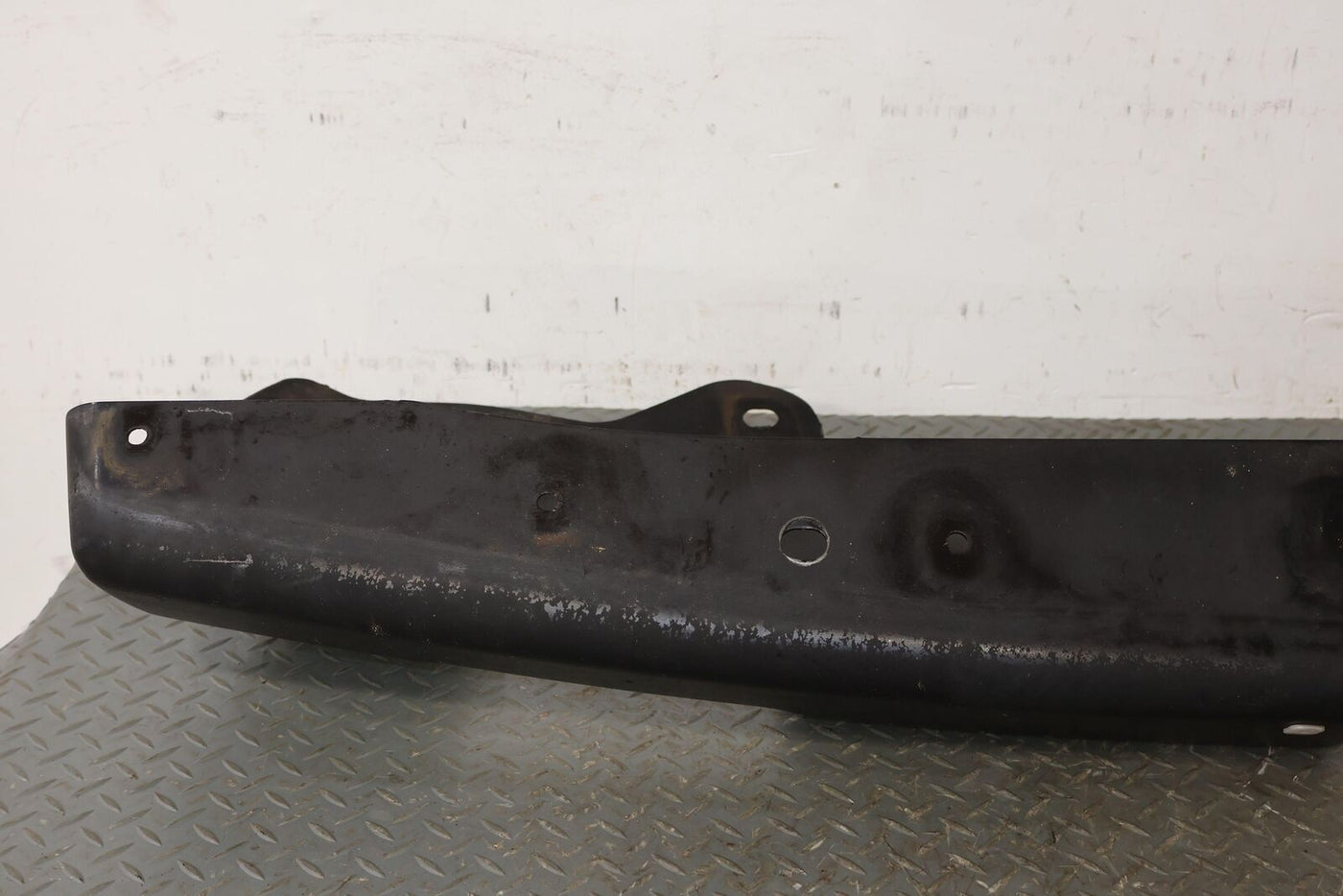 03-09 Hummer H2 Front Metal Bumper BARE (Black Poor Respray) OEM