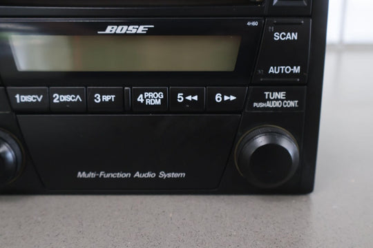 01-03 Mazda Miata OEM Bose AM-FM-CD Player For Parts or Repair (Bad Display)