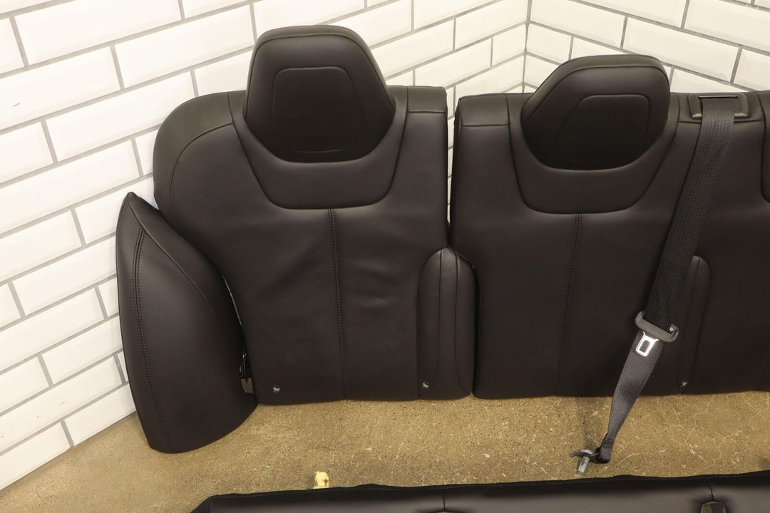 2016 Tesla Model S Gen 3 Black Leather Heated Seat Set (Front/Rear) OEM