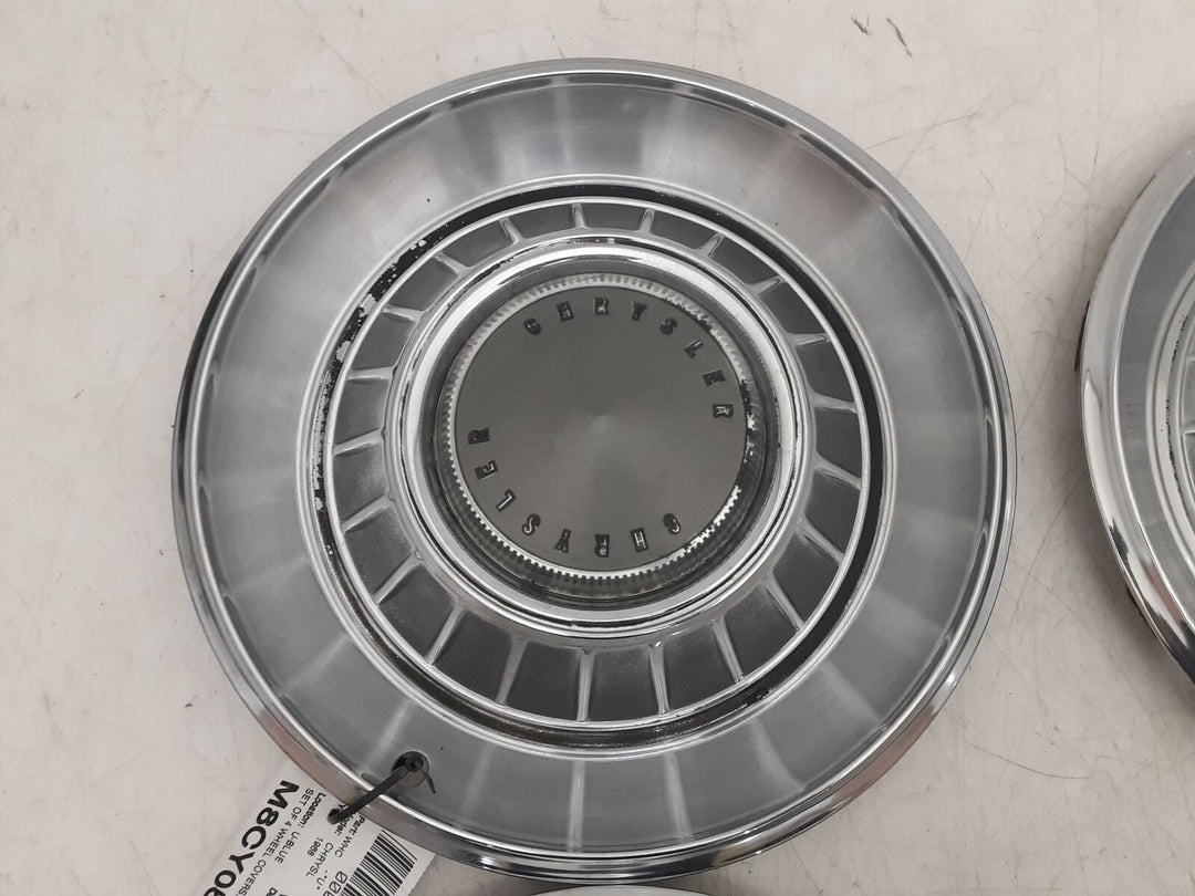 1968 Chrysler New Yorker OEM Hub Cap / Wheel Cover Set