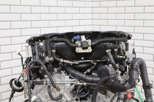 23 Nissan Z Sport VR30DDTT Twin Turbo V6 Engine Swap Donor Kit Video Tested 19k