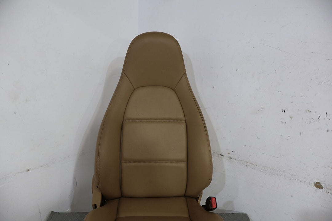 99-00 Mazda Miata NB Front Right Leather Bucket Seat (Tan NB1) Manual Mild Wear