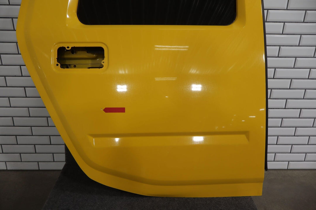 03-09 Hummer H2 Rear Right Passenger Door Yellow (43U) W/Window *See Photos*