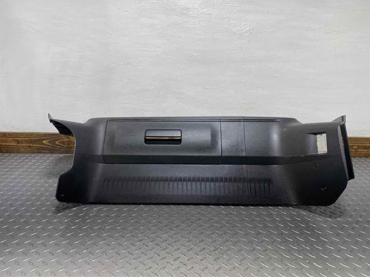 05-12 Porsche 987 Boxster 911 Front Trunk Plastic Luggage Trim Panel (Black) OEM