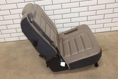 03-07 Hummer H2 OEM 3rd Row Leather Seat (Light Wheat 502) See Description