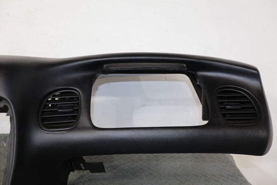 97-04 Chevy C5 Corvette Upper Dash Panel W/O Heads Up Display (Black 19I) Bare