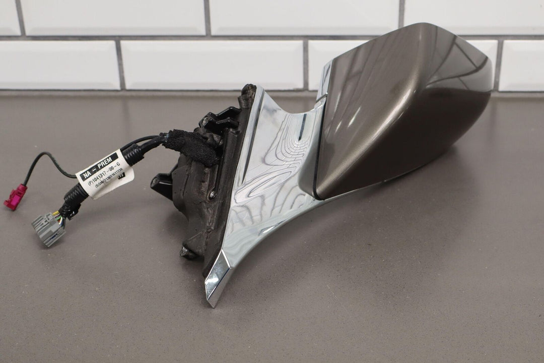 2013-2020 Tesla Model S Driver Left Power Folding Door Mirror (Titanium PPTI)