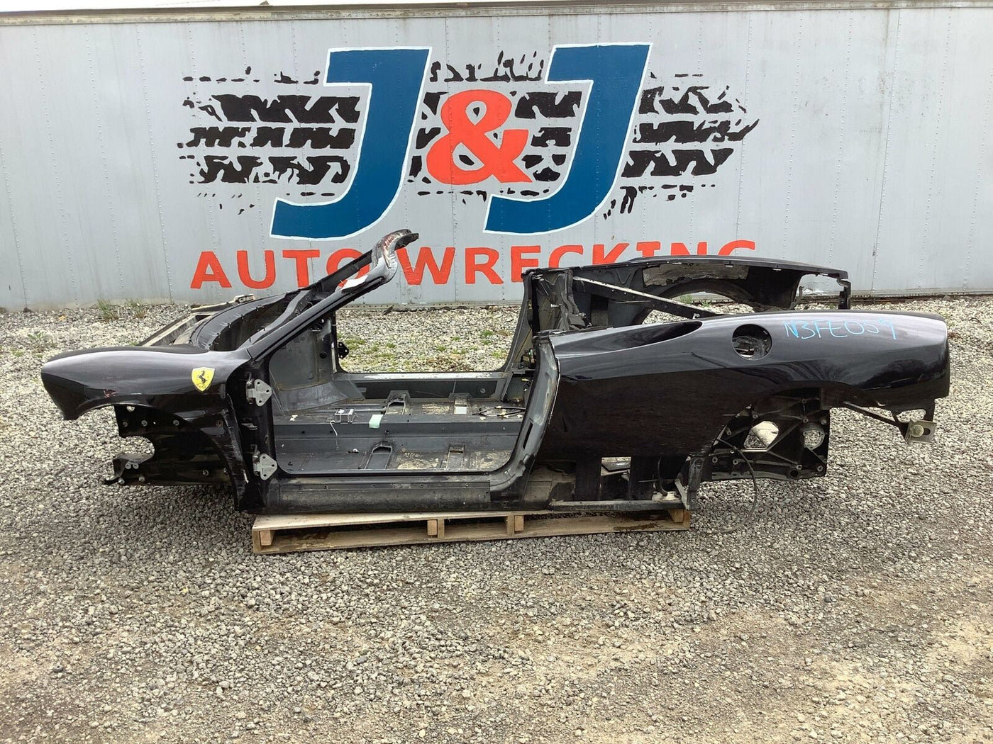 Ferrari 360 Modena Spider Cowl Back Rear BARE Shell(Right Rear Structure Damage)