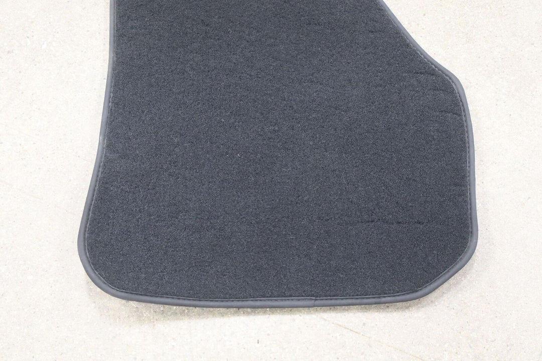 2016-2023 Mazda Miata MX-5 Embossed Cloth Floor Mats (Black) Mild Wear