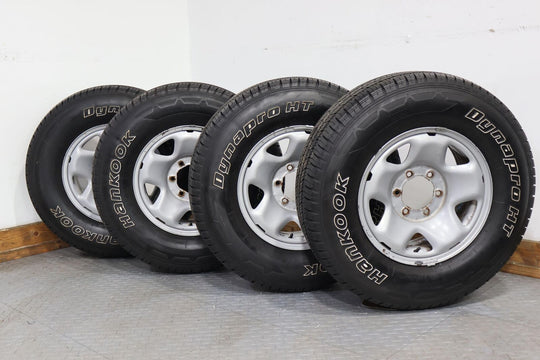 03-07 Lexus GX470 16' 6x139.7 Lug Steel Wheels W/ Hankook Tires Set Of 4