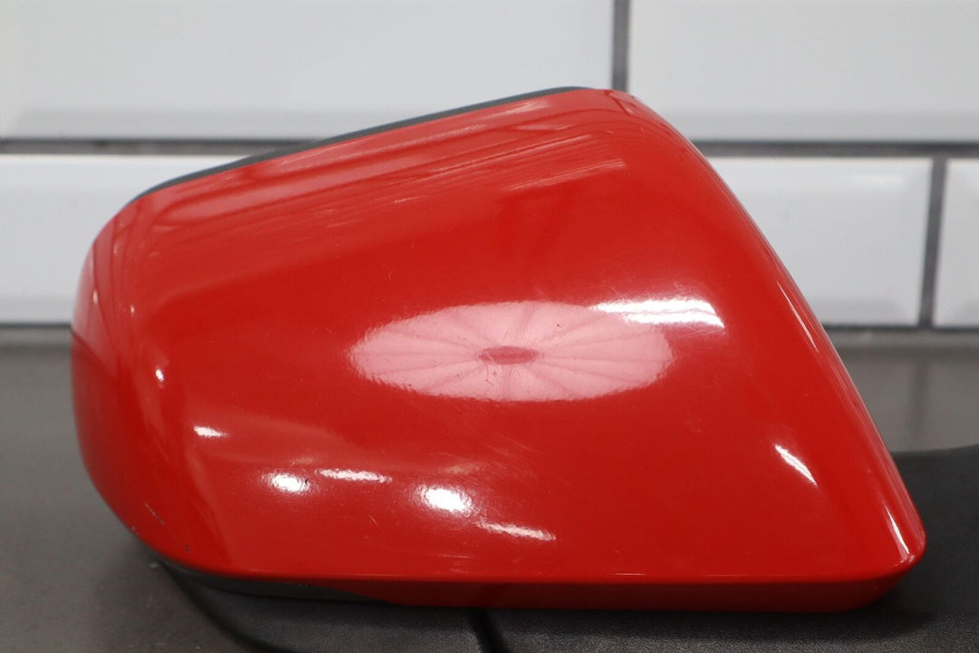 2015-2020 Ford Mustang Right RH Power Blind Spot Door Mirror (Race Red PQ)