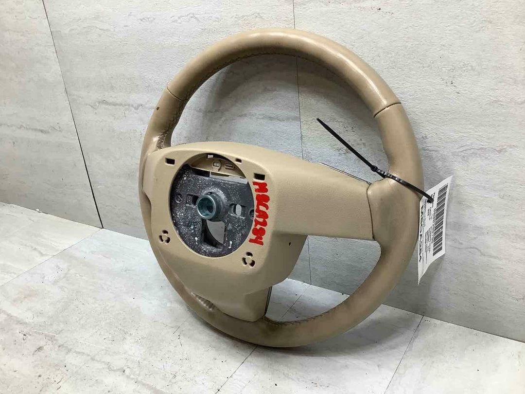 2008 Cadillac XLR Leather Wrapped Steering Wheel LT. Cashmere (31I)