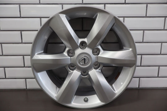 10-20 Lexus GX460 18x7.5 OEM 6 Spoke Wheel (Silver) W/ Center Cap (Face Marks)