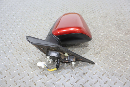 08-14 Mitsubishi Lancer EVO X Right Door Mirror (Rally Red P26) Power Tested