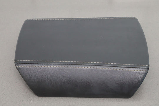 2010 Chevy Camaro Center Console Lid Armrest Black W/Stone Stitching