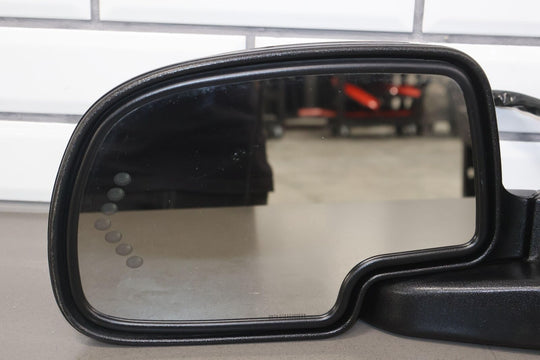 03-06 Tahoe Yukon Escalade Left LH Door MIrror W/Turn Signal (Black 41U) Tested