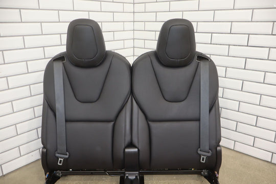 21-23 Tesla Model X Plaid 3rd Row Seat Upper Section (Black Leather)