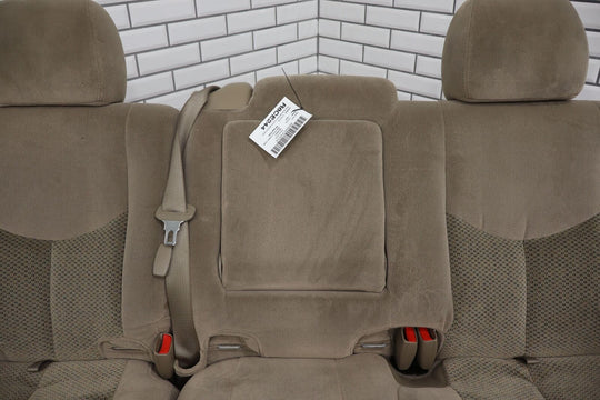 03-06 Chevy Tahoe 2nd Row Cloth Bench Seat (Tan) See Photos/Description