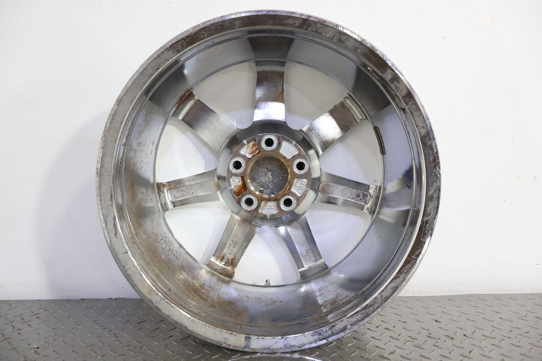 04-08 Cadillac XLR OEM 18x8 Aluminum 7 Spoke Wheel with Center Cap (Blemishes)