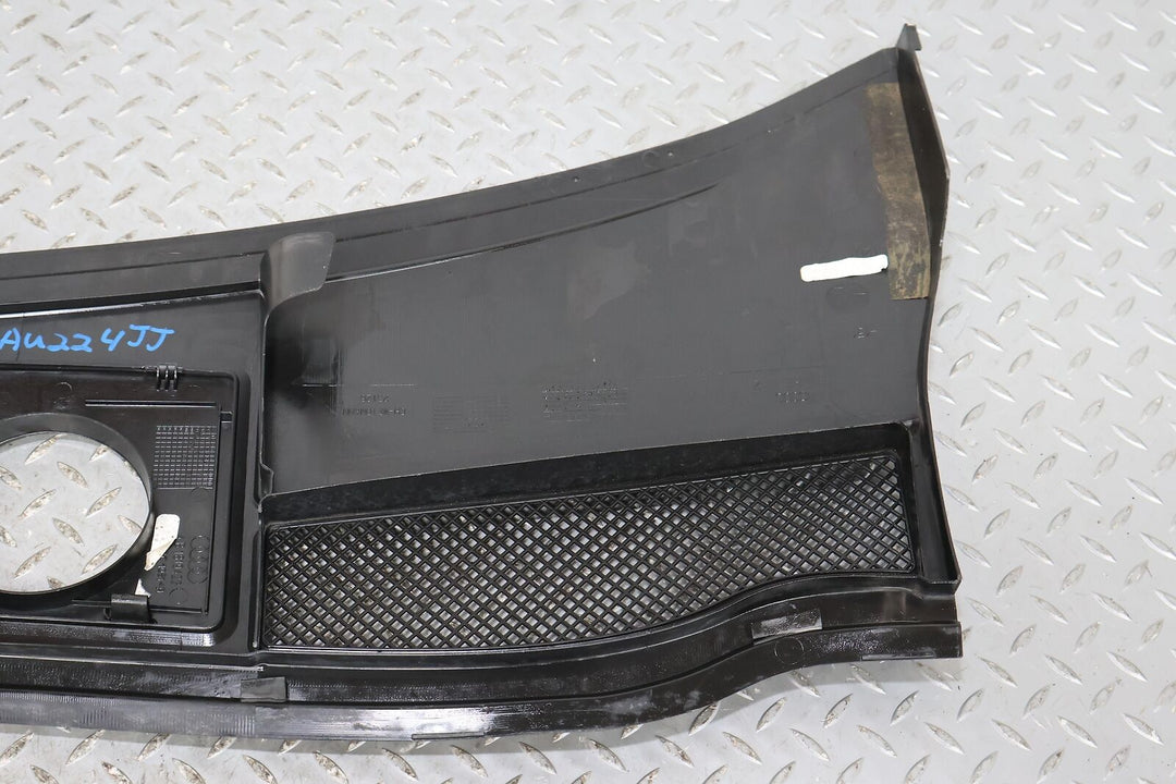 03-04 Audi RS6 Front Center Cowl Vent Panel (Textured Black) See Notes