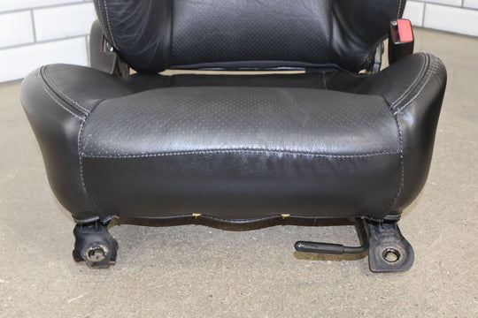 2002 Mazda Miata Pair LH&RH Leather Special Edition Seats (Black) Worn