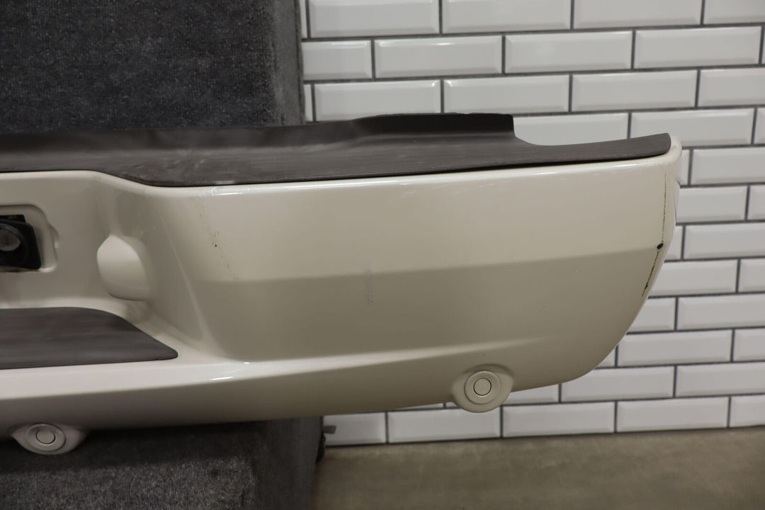 02-06 Cadillac Escalade OEM Park Assist Rear Bumper (White Diamond 98U)