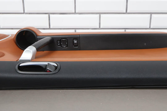 2006-2008 Mazda Miata NC Left Driver Interior Door Trim Panel (Tan/Black Trim)