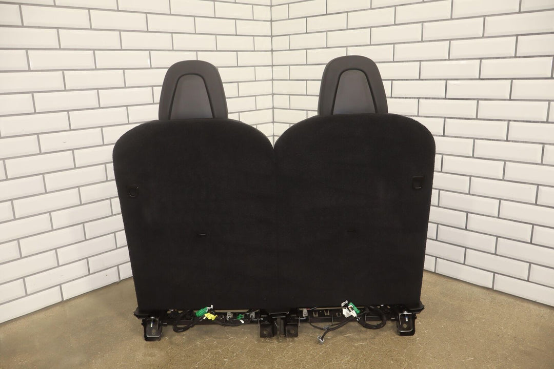 21-23 Tesla Model X Plaid 3rd Row Seat Upper Section (Black Leather)