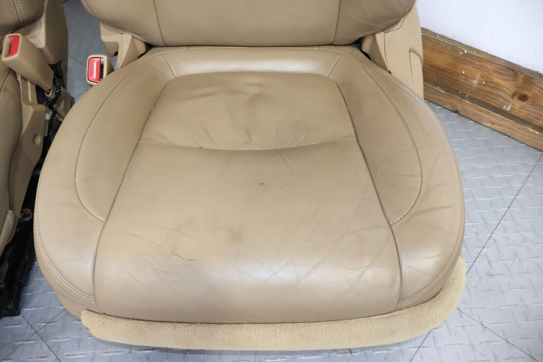 07-08 Lexus SC430 Leather Seat Set Front/Rear (Camel LA42) Power Tested (Notes)