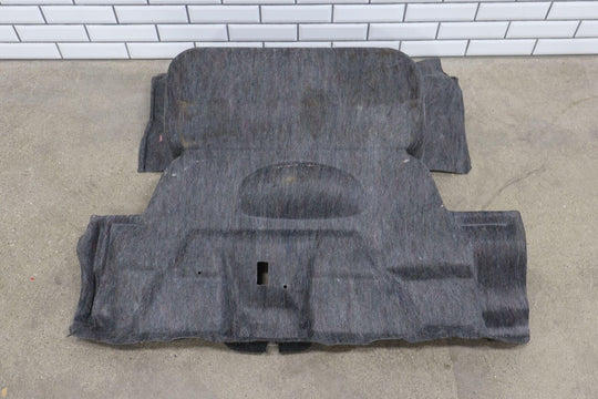 2002 Chevuy Camaro Convertible Rear Interior Trunk Carpet Cleanout (Dark Gray)