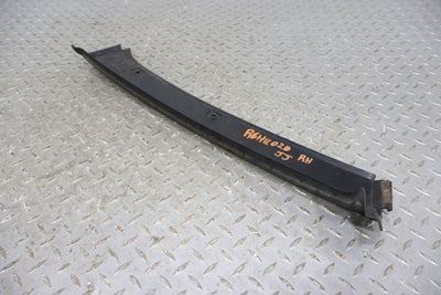 03-07 Hummer H2 Right RH Passenger Exterior A-Pillar Trim Panel (Textured Black)