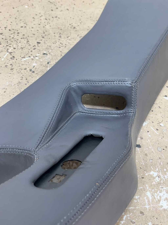 Ferrari 360 Modena Coupe Front Right RH B-Pillar Leather Trim Panel (Gray)