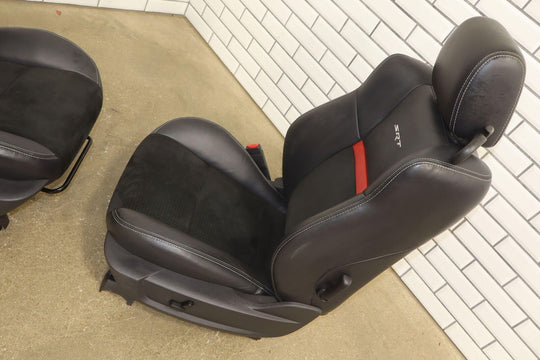 2008-2010 Dodge Challenger SRT-8 88k Leather/Suede Seat Set (Front/Rear)