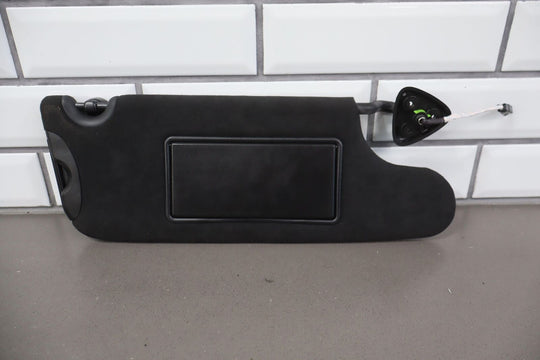 Damage 23 Dodge Challenger Hellcat Alcantara Black Sun Visors (Pair Left/Right)