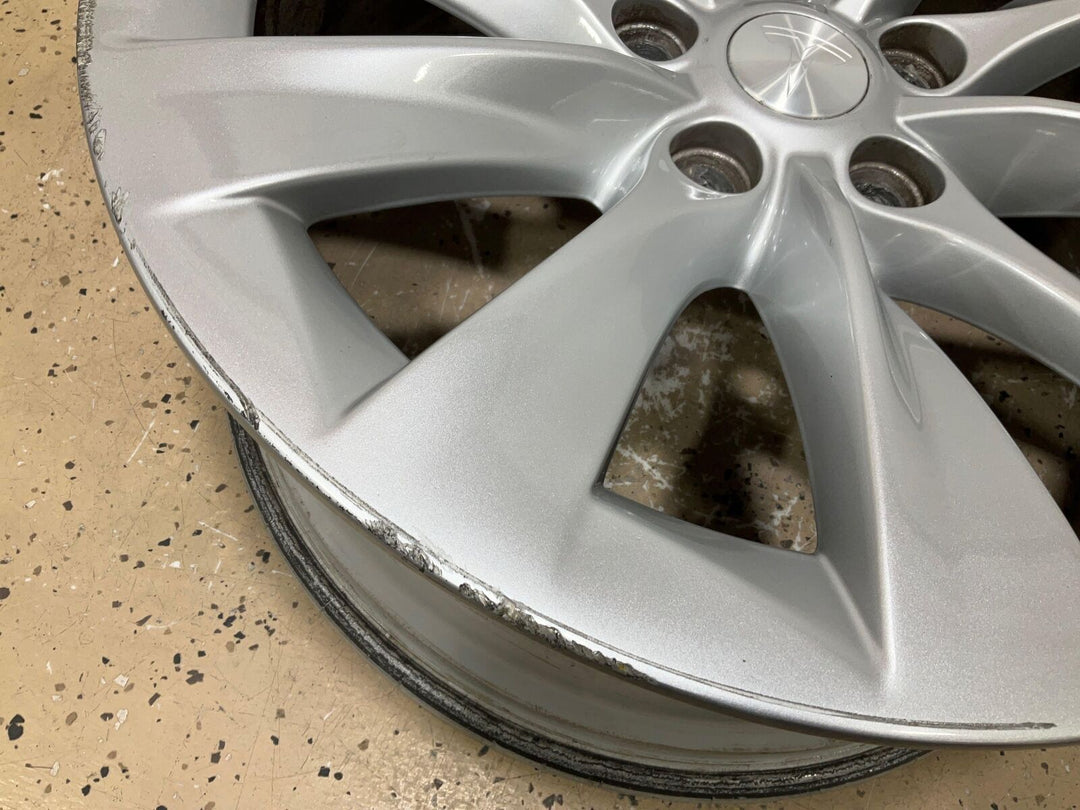 16-20 Tesla Model S OEM 19" 19x8 Rim 10 Spoke Wheel ET40 1059337-00-A (NO Tire)