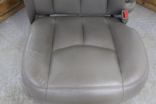 03-06 Chevy Tahoe Escalade Yukon Front Right Passenger Leather Seat (Gray 922)