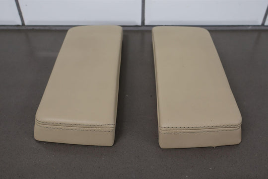 2012-2020 Tesla Model S / X Center Console Lids (Tan Leather) OEM